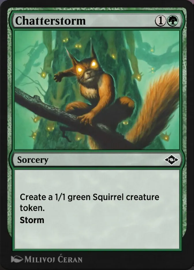 Chatterstorm Front Face