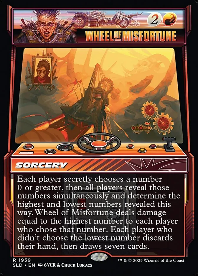 Wheel of Misfortune Front Face