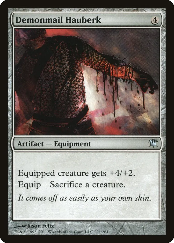 Demonmail Hauberk Front Face