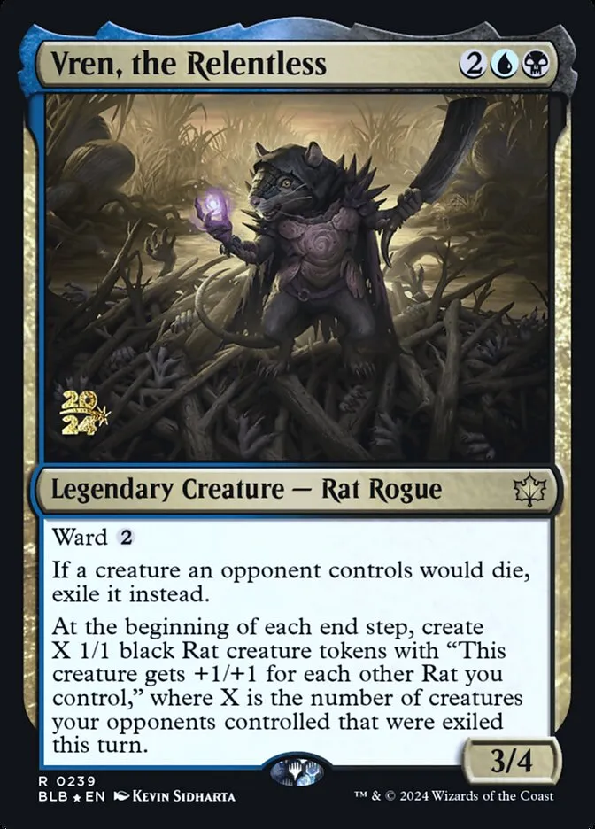 Vren, the Relentless Front Face