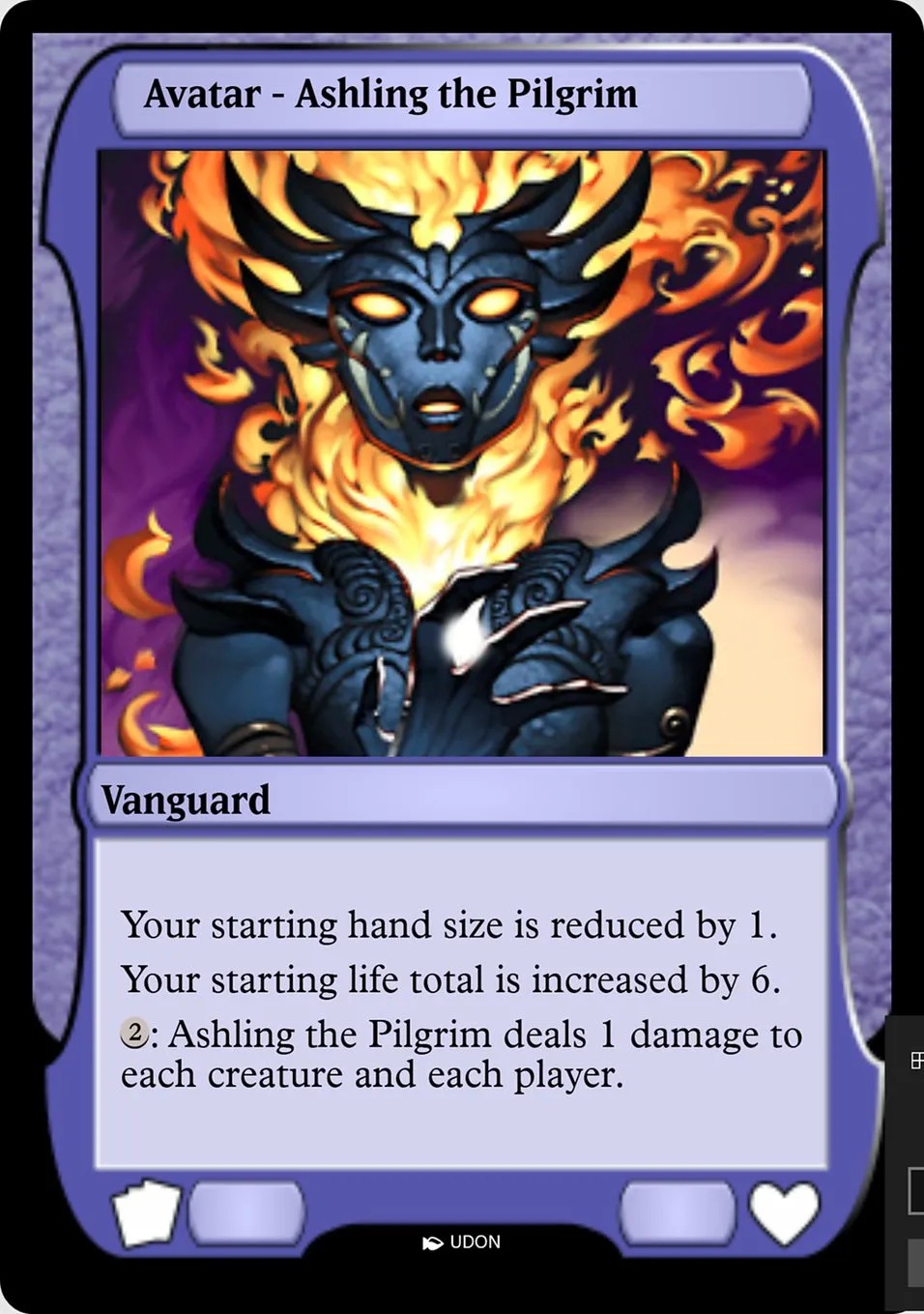 Ashling the Pilgrim Avatar Front Face