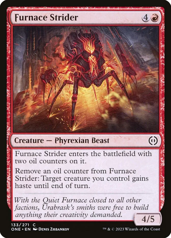 Furnace Strider Front Face