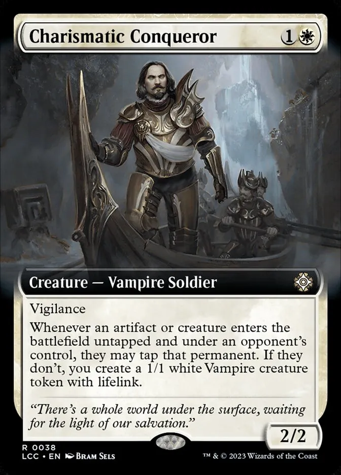 Charismatic Conqueror Front Face