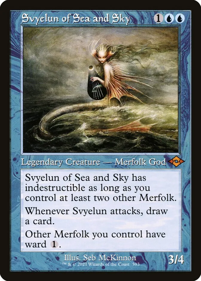Svyelun of Sea and Sky Front Face