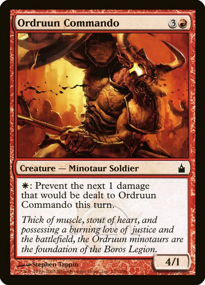 Ordruun Commando Front Face