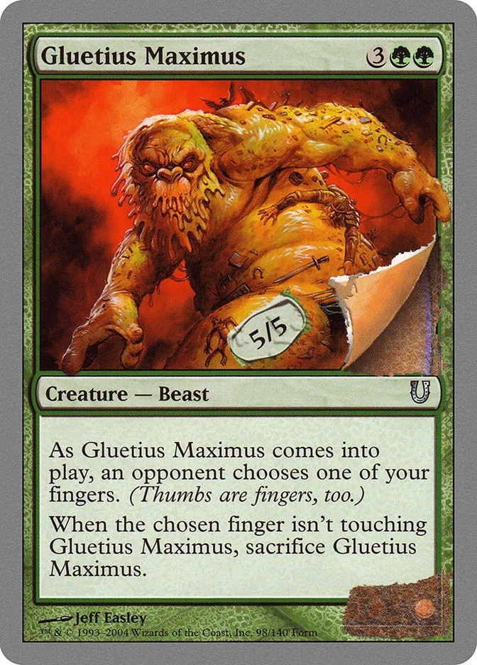 Gluetius Maximus Front Face