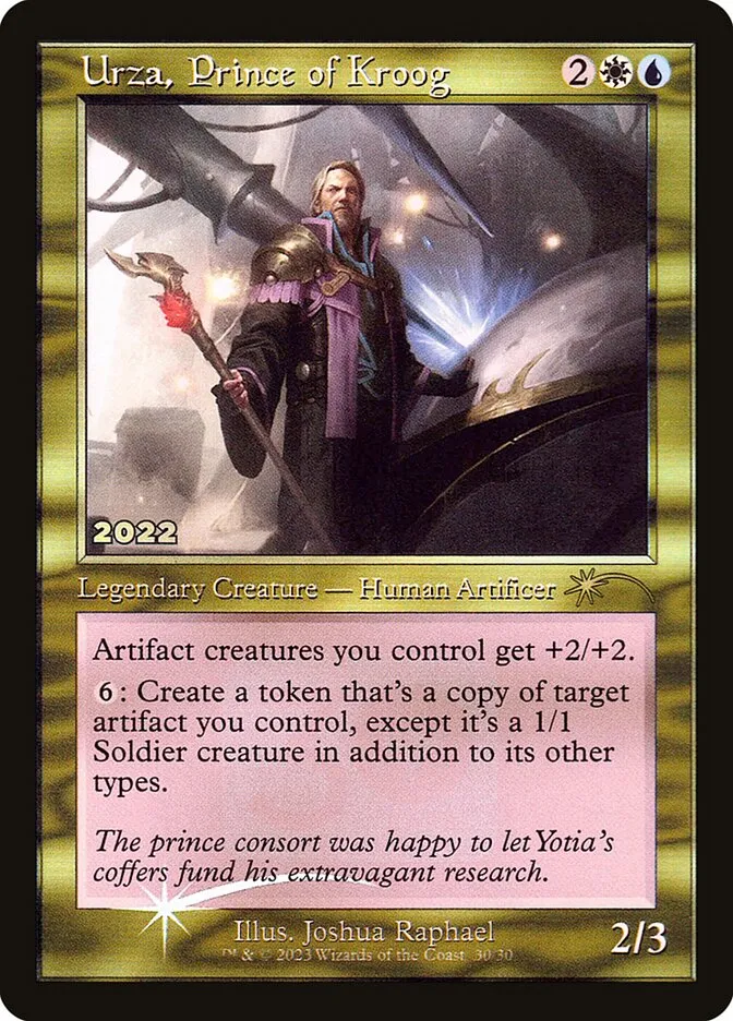 Urza, Prince of Kroog Front Face
