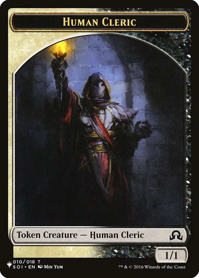 Human Cleric Front Face