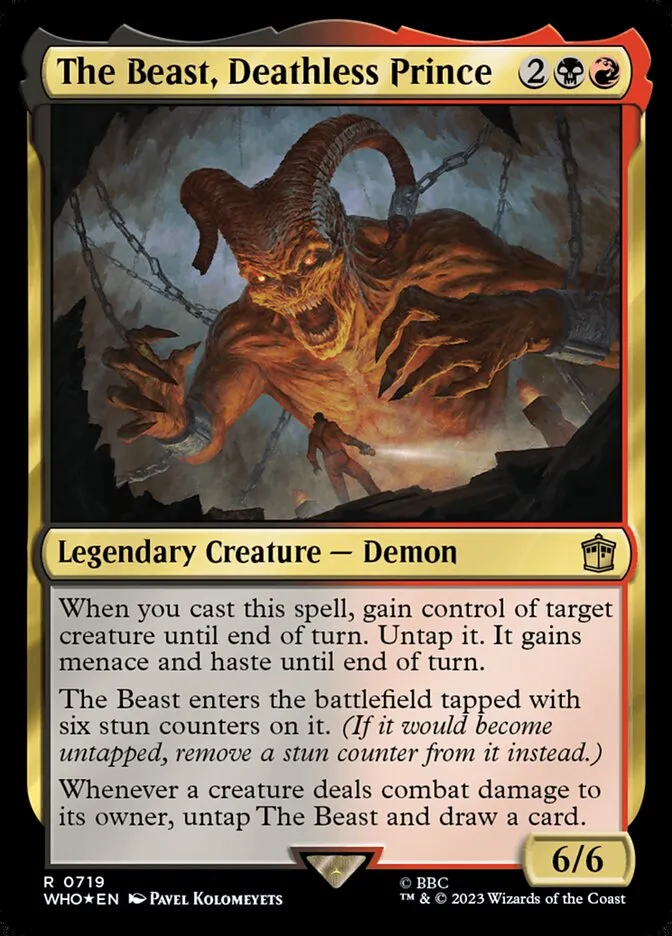 The Beast, Deathless Prince Front Face