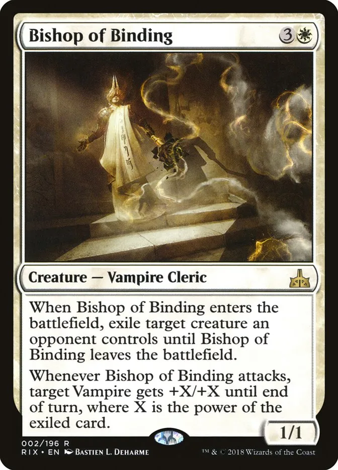 Bishop of Binding Front Face