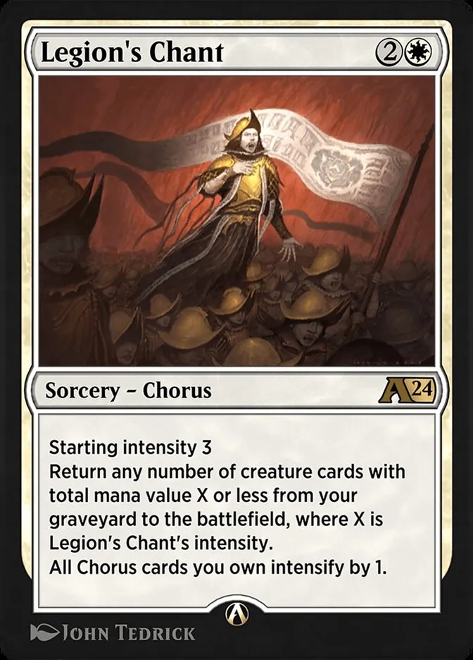 Legion's Chant Front Face