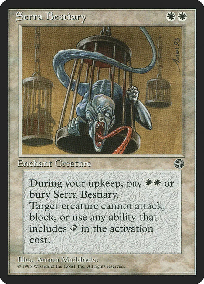 Serra Bestiary Front Face