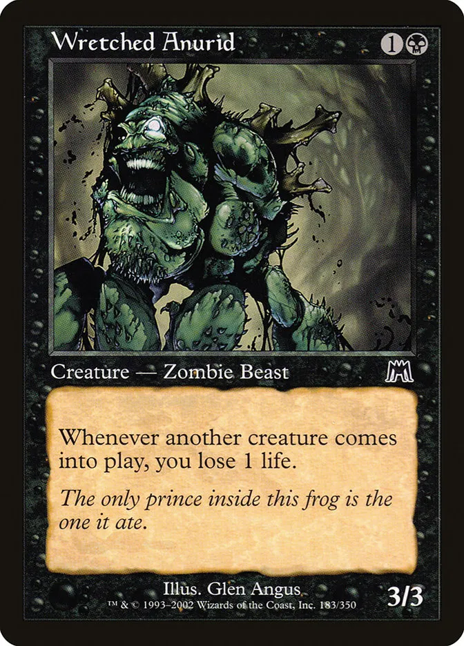 Wretched Anurid Front Face