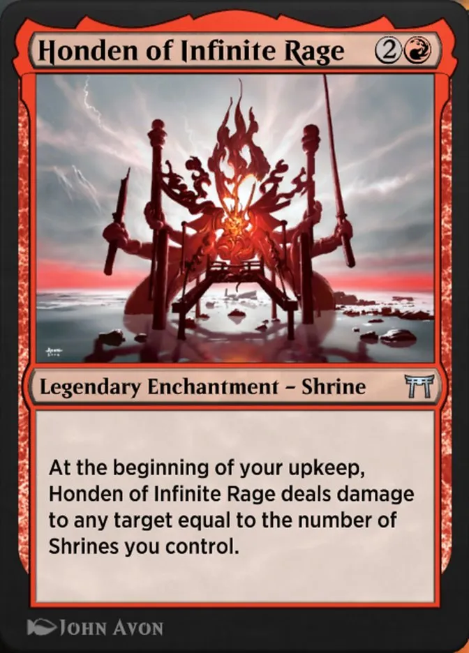 Honden of Infinite Rage Front Face