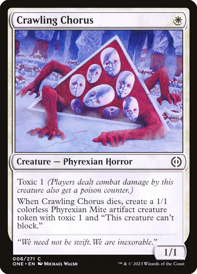 Crawling Chorus Front Face