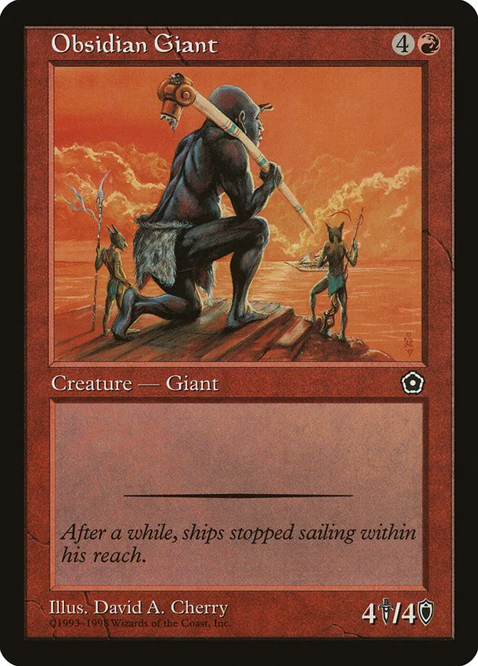 Obsidian Giant Front Face