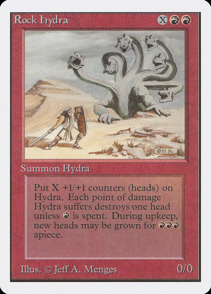 Rock Hydra Front Face