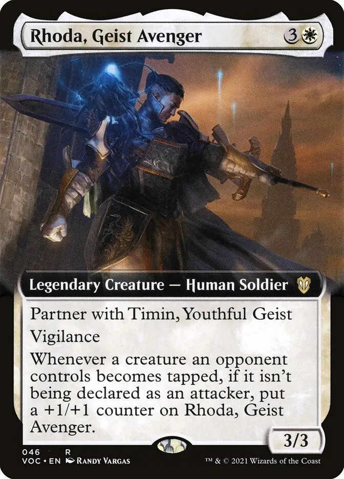 Rhoda, Geist Avenger Front Face