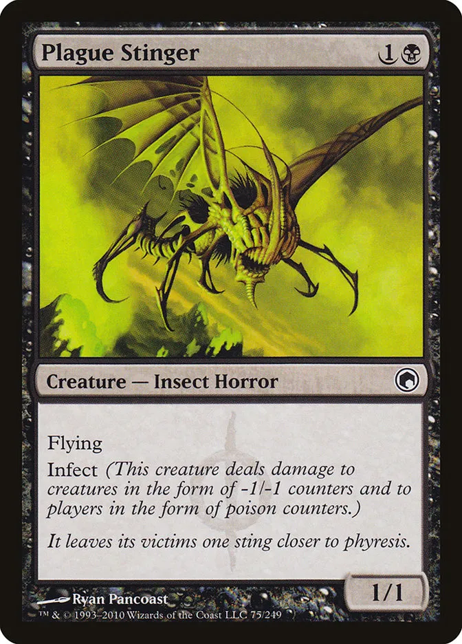 Plague Stinger Front Face
