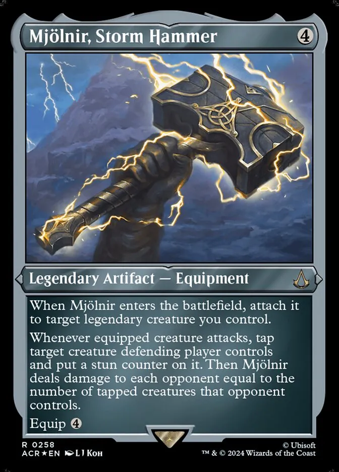 Mjölnir, Storm Hammer Front Face