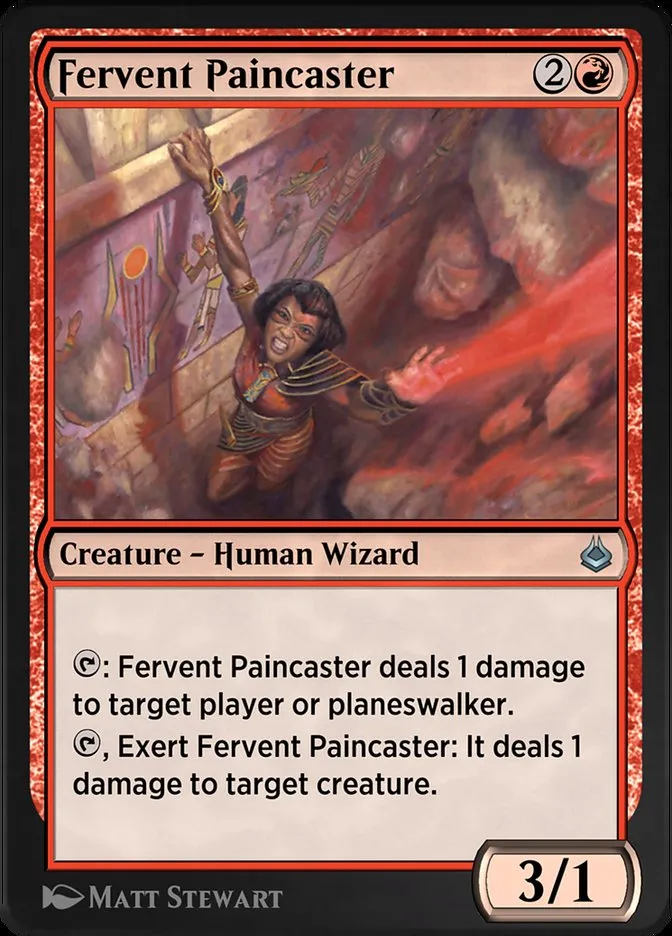 Fervent Paincaster Front Face