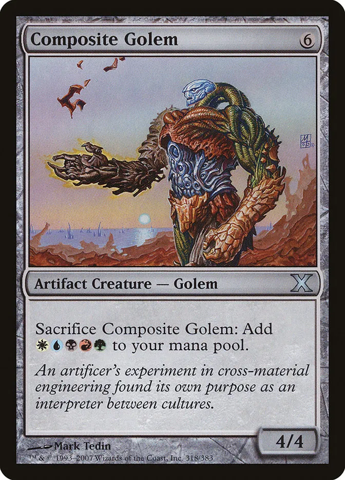 Composite Golem Front Face