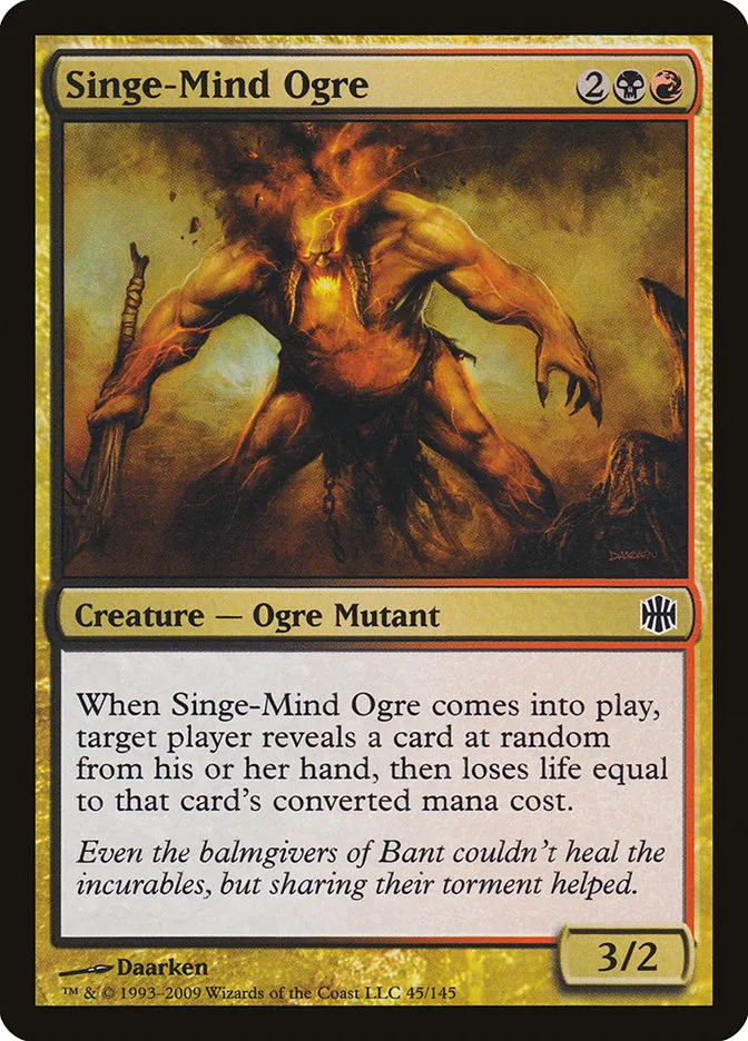 Singe-Mind Ogre Front Face