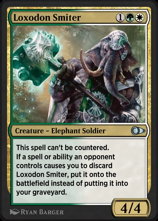 Loxodon Smiter Front Face