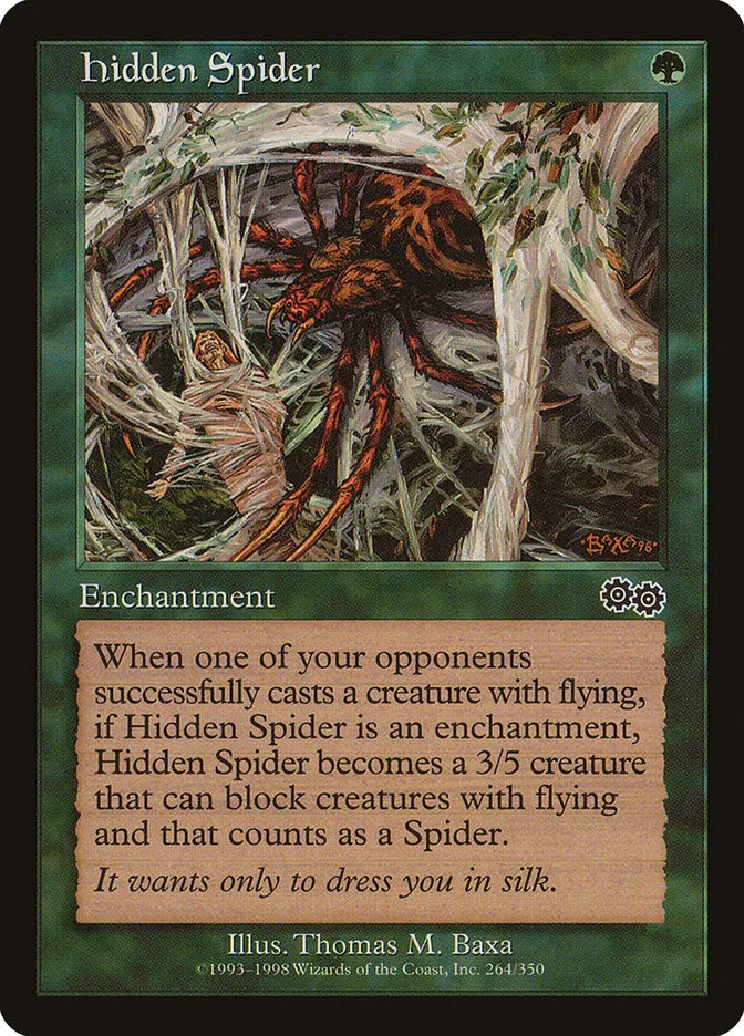Hidden Spider Front Face