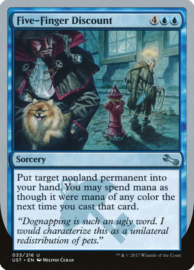 Five-Finger Discount Front Face