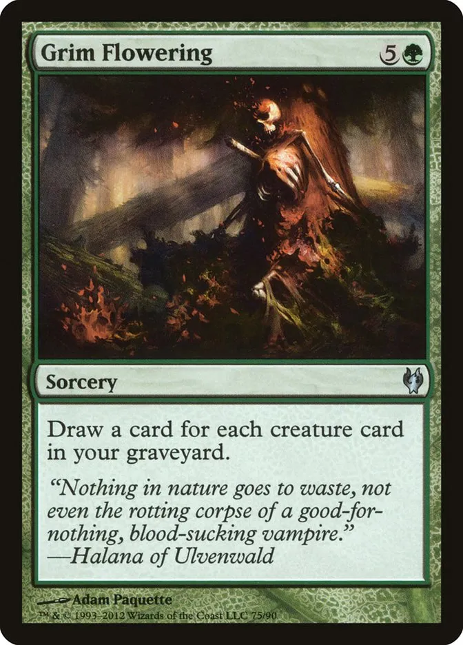Grim Flowering Front Face