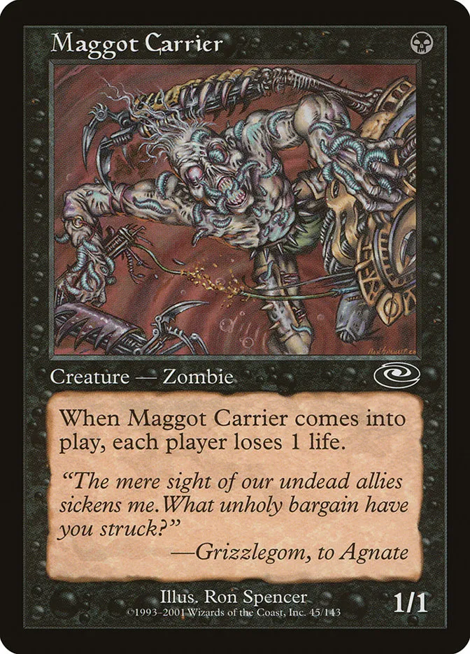 Maggot Carrier Front Face