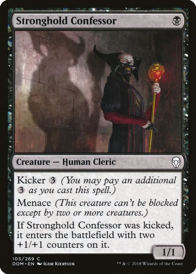 Stronghold Confessor Front Face