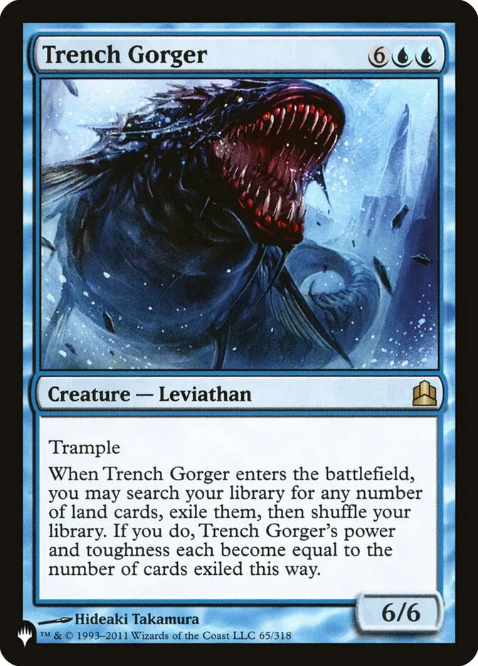 Trench Gorger Front Face