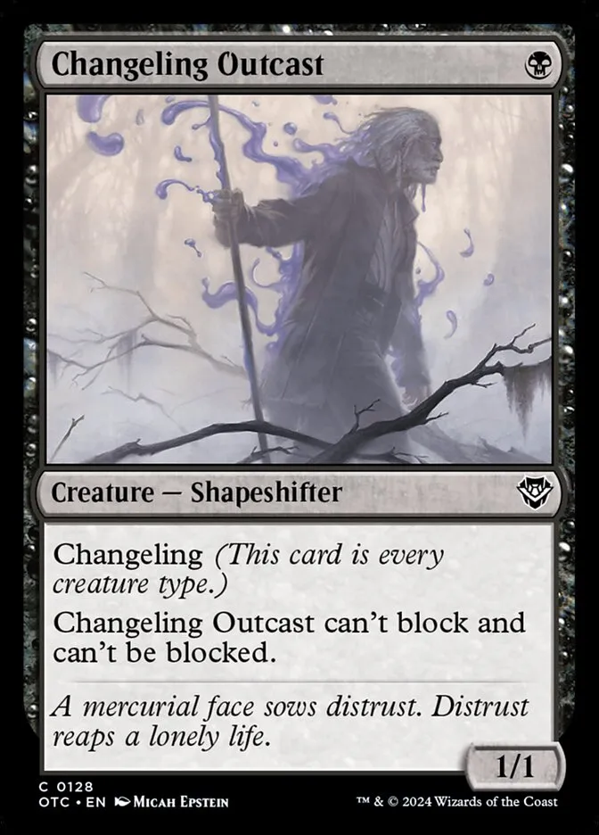Changeling Outcast Front Face