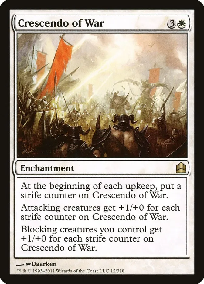 Crescendo of War Front Face