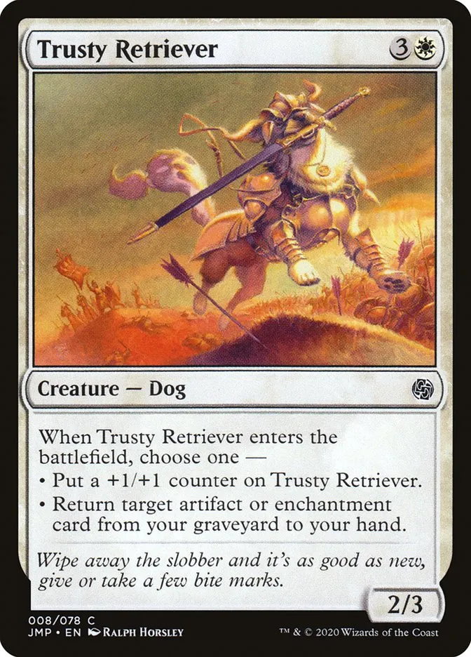 Trusty Retriever Front Face
