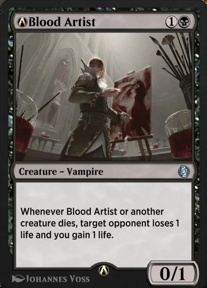 A-Blood Artist Front Face