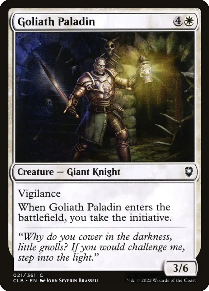Goliath Paladin Front Face