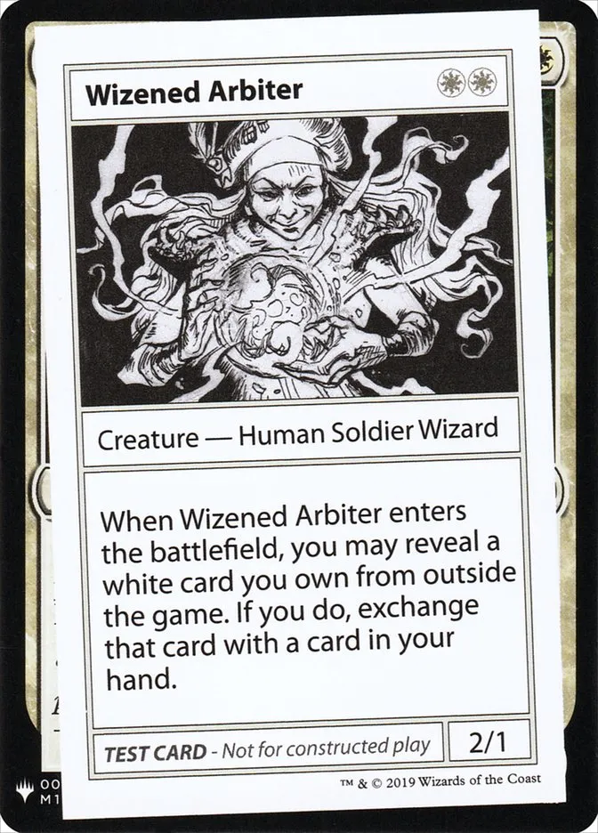 Wizened Arbiter Front Face