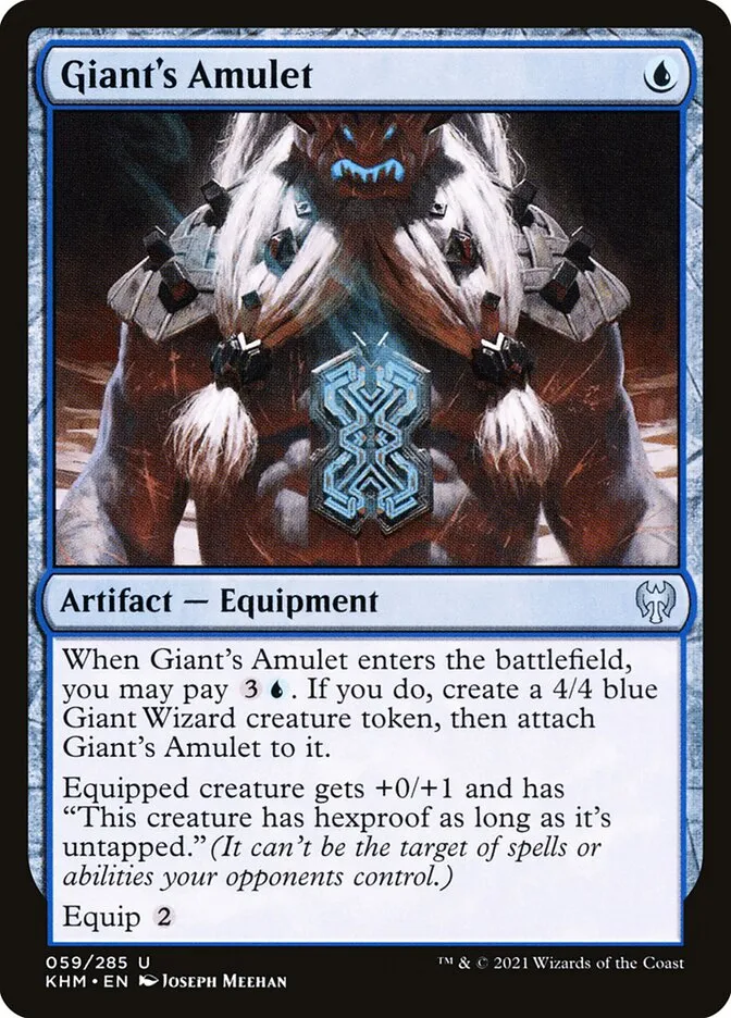 Giant's Amulet Front Face