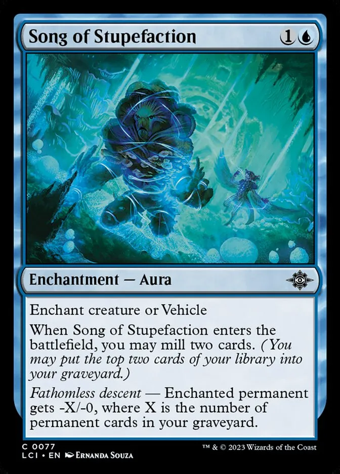 Song of Stupefaction Front Face