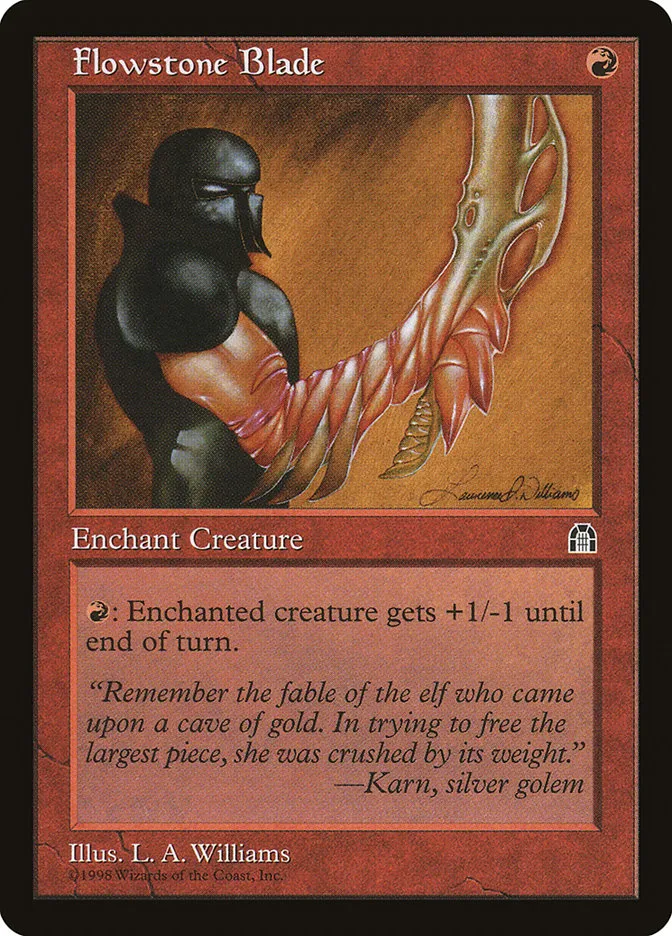 Flowstone Blade Front Face