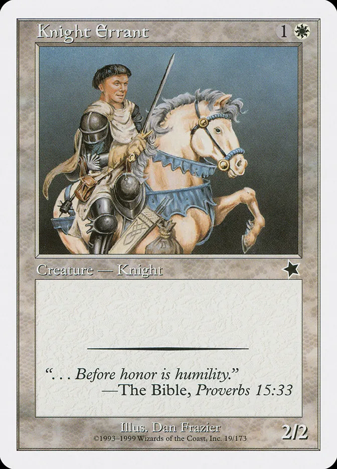 Knight Errant Front Face