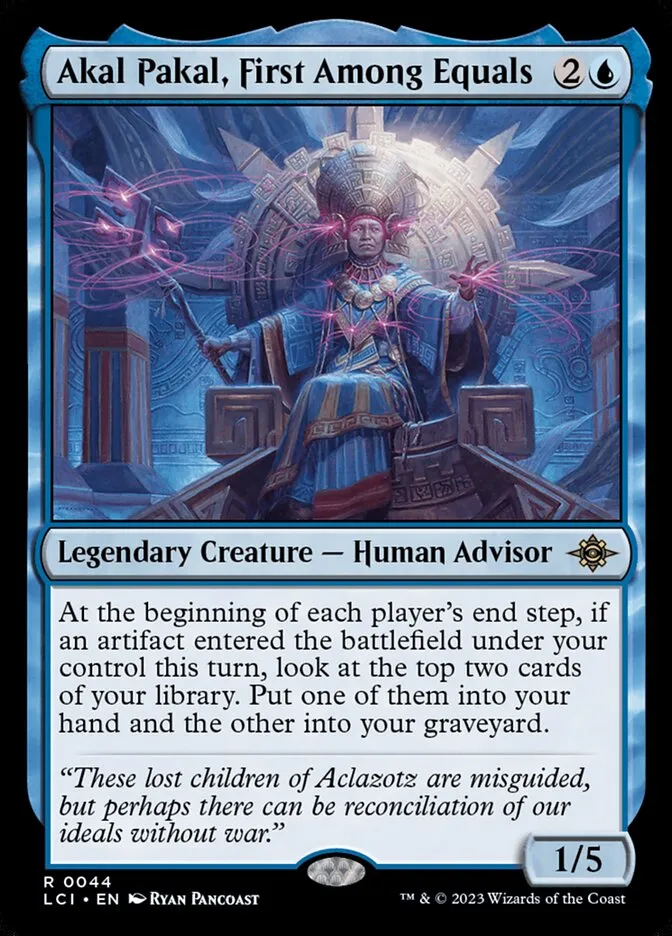 Akal Pakal, First Among Equals Front Face