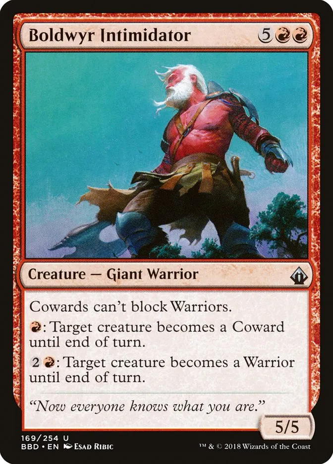 Boldwyr Intimidator Front Face