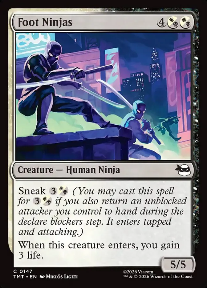 Foot Ninjas Front Face