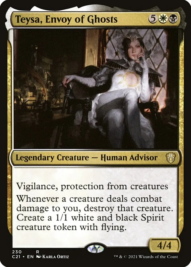 Teysa, Envoy of Ghosts Front Face
