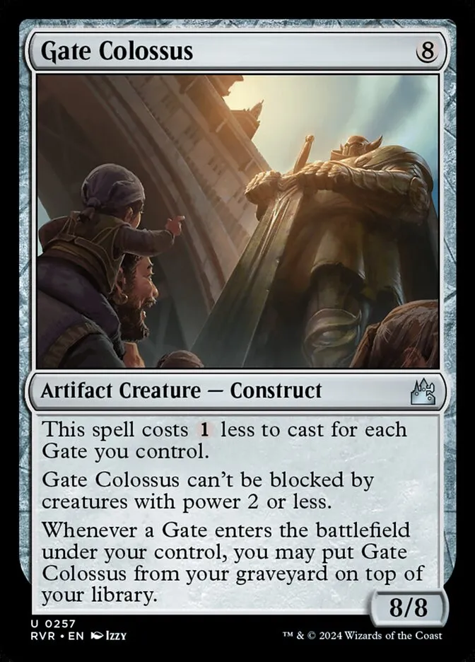 Gate Colossus Front Face