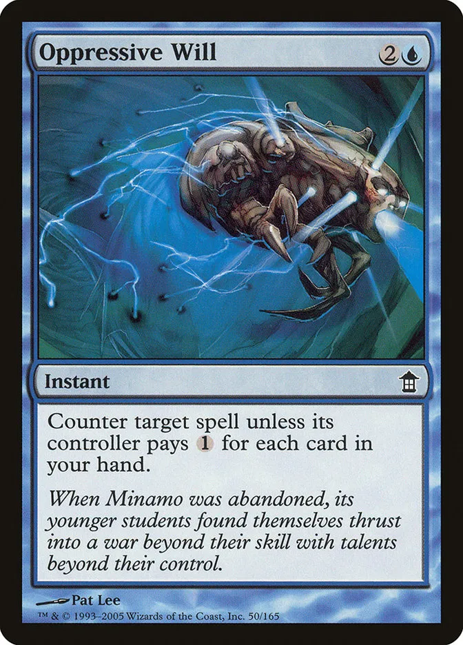 Oppressive Will Front Face